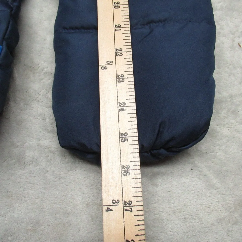 Columbia Snuggly Bunny Down Bunting 6-12 Months Blue Insulated Hooded Snowsuit‎